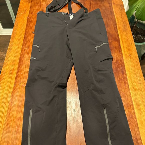 Patagonia Pants Patagonia Mens Ski Pants Sz 36 Suspenders Poshmark